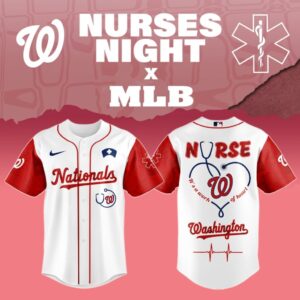 Washington Nationals x Nurses Appreciation V2 Special Edition Jersey