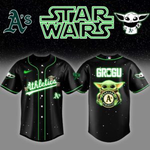 Oakland Athletics x Star Wars Grogu Baby Yoda Special Edition Jersey