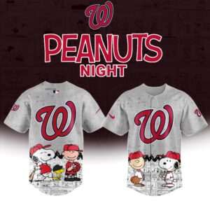 Washington Nationals x Peanuts Snoopy Special Edition Jersey