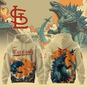 St. Louis Cardinals x Godzilla Kaiju Special Edition Unisex Hoodie
