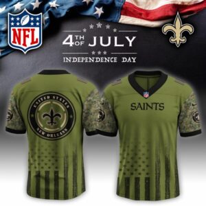 New Orleans Saints x US Military 4th Of July Special Edition NFL Jersey