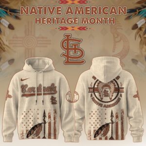 St. Louis Cardinals x Native American Heritage Month Special Edition Unisex Hoodie
