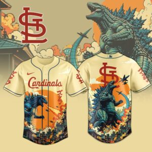 St. Louis Cardinals x Godzilla Kaiju Special Edition Jersey