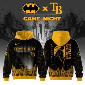 Tampa Bay Rays x Batman Night Game Special Edition Unisex Hoodie