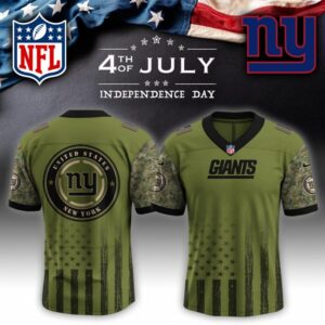 New York Giants x US Military 4th Of July Special Edition NFL Jersey