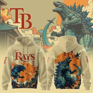 Tampa Bay Rays x Godzilla Kaiju Special Edition Unisex Hoodie