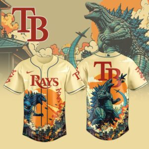 Tampa Bay Rays x Godzilla Kaiju Special Edition Jersey