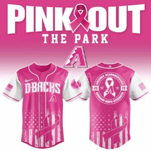 Arizona Diamondbacks x Pink Out Breast Cancer Special Edition Jersey