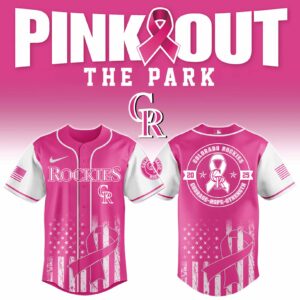 Colorado Rockies x Pink Out Breast Cancer Special Edition Jersey