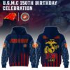 Carolina Panthers x 250 Years Anniversary US Marine Corps U.S.M.C Special Edition Unisex Hoodie