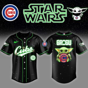 Chicago Cubs x Star Wars Grogu Baby Yoda Special Edition Jersey