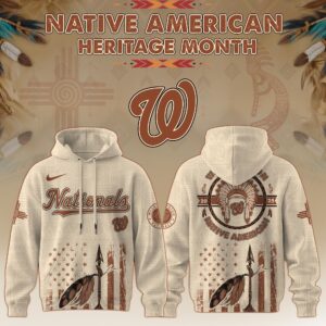 Washington Nationals x Native American Heritage Month Special Edition Unisex Hoodie