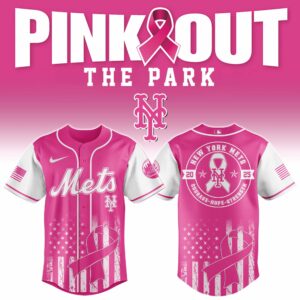 New York Mets x Pink Out Breast Cancer Special Edition Jersey