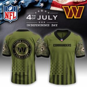 Washington Commanders x US Military 4th Of July Special Edition NFL Jersey