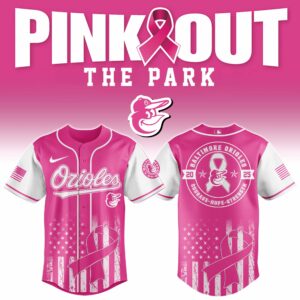 Baltimore Orioles x Pink Out Breast Cancer Special Edition Jersey