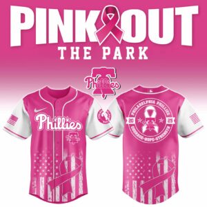 Philadelphia Phillies x Pink Out Breast Cancer Special Edition Jersey