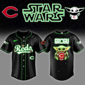 Cincinnati Reds x Star Wars Grogu Baby Yoda Special Edition Jersey