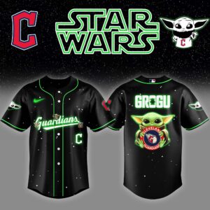 Cleveland Guardians x Star Wars Grogu Baby Yoda Special Edition Jersey