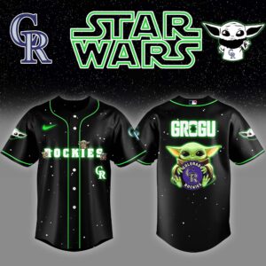 Colorado Rockies x Star Wars Grogu Baby Yoda Special Edition Jersey