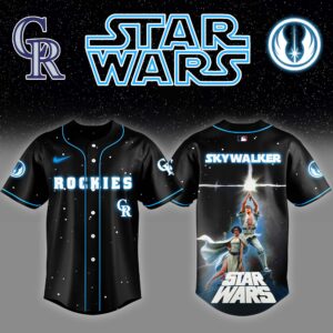 Colorado Rockies x Star Wars Luke Skywalker Special Edition Jersey