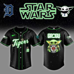 Detroit Tigers x Star Wars Grogu Baby Yoda Special Edition Jersey