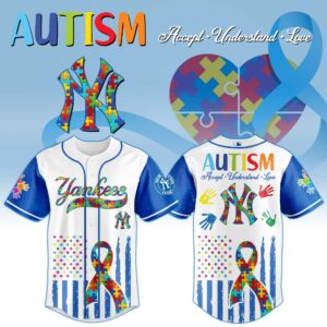 New York Yankees x Autism Awareness Special Edition Jersey