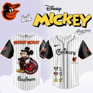 Baltimore Orioles x Disney Mickey Mouse Special Edition Jersey