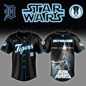 Detroit Tigers x Star Wars Luke Skywalker Special Edition Jersey