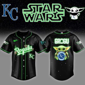 Kansas City Royals x Star Wars Grogu Baby Yoda Special Edition Jersey