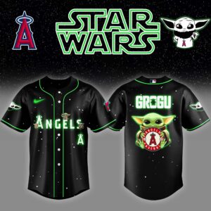 Los Angeles Angels x Star Wars Grogu Baby Yoda Special Edition Jersey