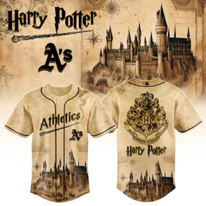 Oakland Athletics x Hogwarts School Harry Potter Special Edition Jersey