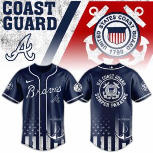 Atlanta Braves x US Coast Guard Appreciation Special Edition Jersey