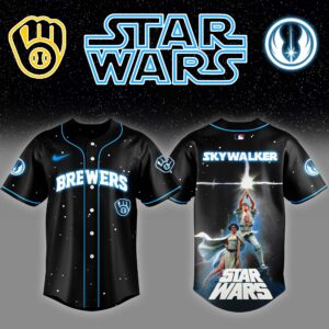 Milwaukee Brewers x Star Wars Luke Skywalker Special Edition Jersey