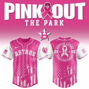 Houston Astros x Pink Out Breast Cancer Special Edition Jersey