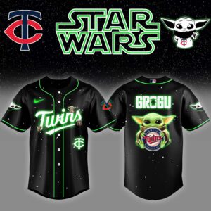 Minnesota Twins x Star Wars Grogu Baby Yoda Special Edition Jersey