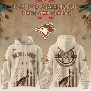 Toronto Blue Jays x Native American Heritage Month Special Edition Unisex Hoodie