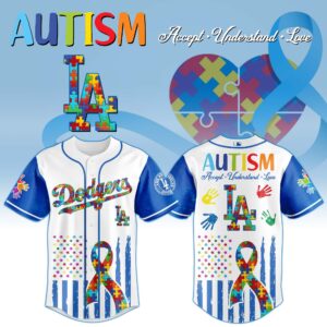 Los Angeles Dodgers x Autism Awareness Special Edition Jersey