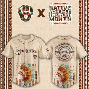 Milwaukee Brewers x Native American Day Special Edition Jersey
