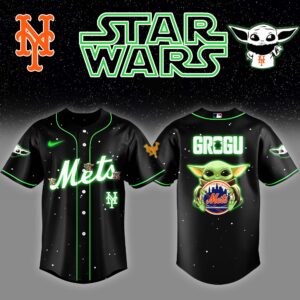 New York Mets x Star Wars Grogu Baby Yoda Special Edition Jersey
