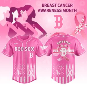 Boston Red Sox x Breast Cancer Awareness Special Edition Jersey