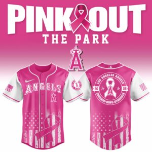 Los Angeles Angels x Pink Out Breast Cancer Special Edition Jersey