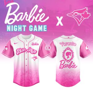 Toronto Blue Jays x Barbie Night Game Special Edition Jersey