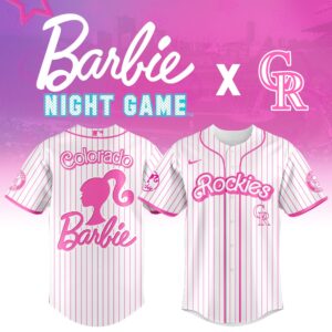 Colorado Rockies x Barbie Night Game V2 Special Edition Jersey