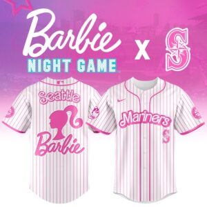 Seattle Mariners x Barbie Night Game V2 Special Edition Jersey