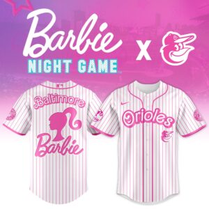 Baltimore Orioles x Barbie Night Game V2 Special Edition Jersey