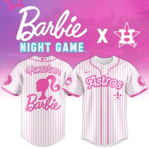 Houston Astros x Barbie Night Game V2 Special Edition Jersey