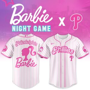 Philadelphia Phillies x Barbie Night Game V2 Special Edition Jersey