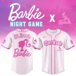 St. Louis Cardinals x Barbie Night Game V2 Special Edition Jersey