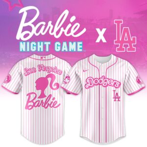 Los Angeles Dodgers x Barbie Night Game V2 Special Edition Jersey