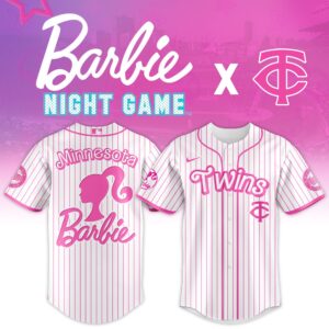 Minnesota Twins x Barbie Night Game V2 Special Edition Jersey